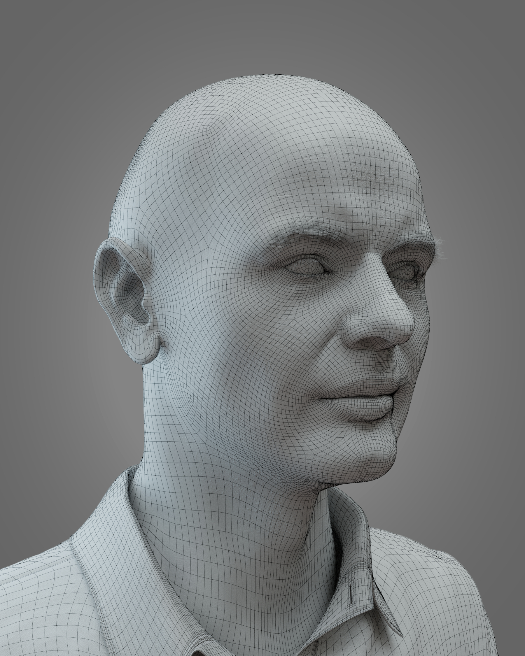 modelowanie 3D-face-3dmodel-blender-zatarski